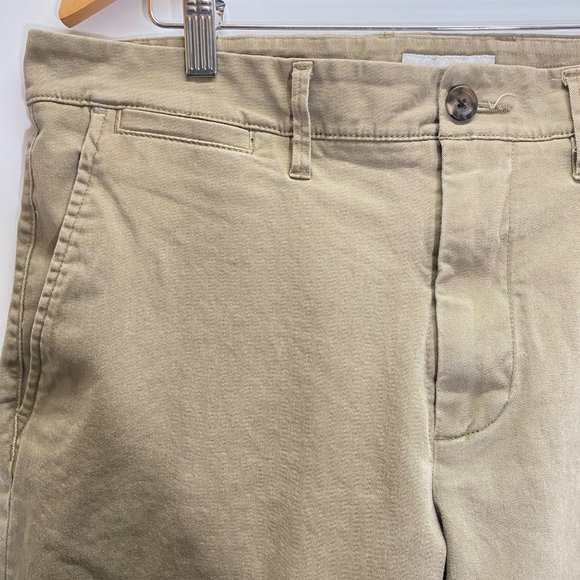 Goodfellow & Co Mens Stretch Straight Leg Hennepin Chino Pants Brown Size 34x32 - Picture 12 of 14